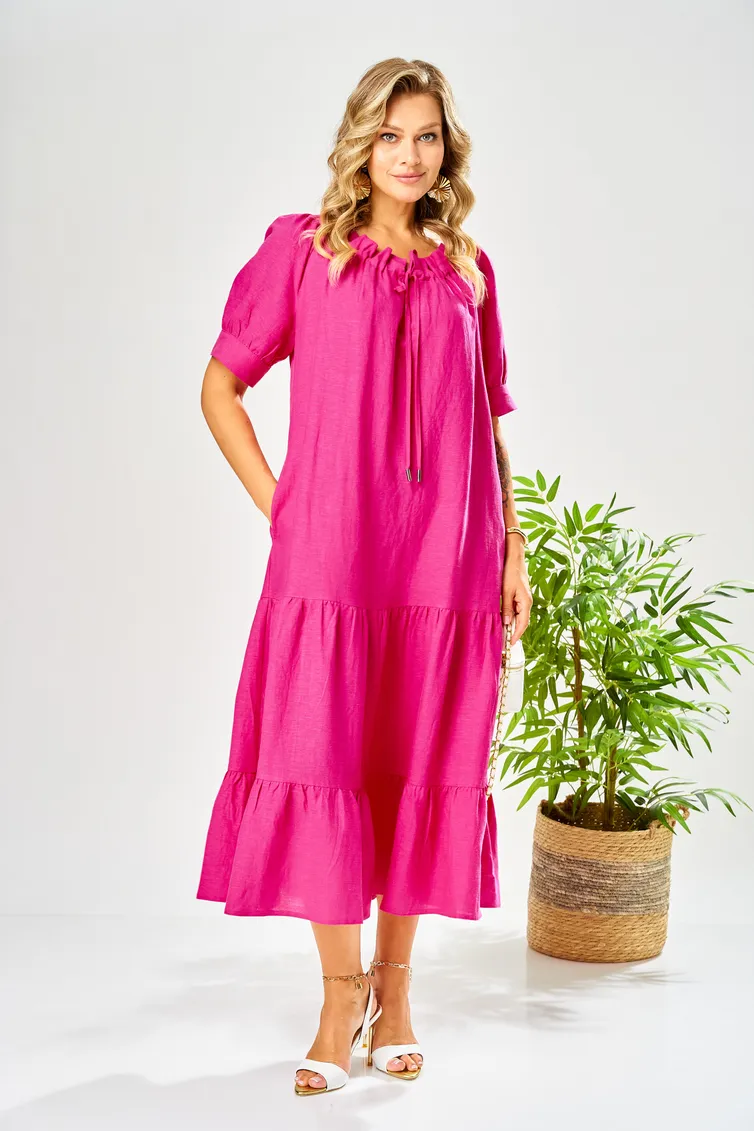 Платье Ava fashion арт. М-211 фуксия