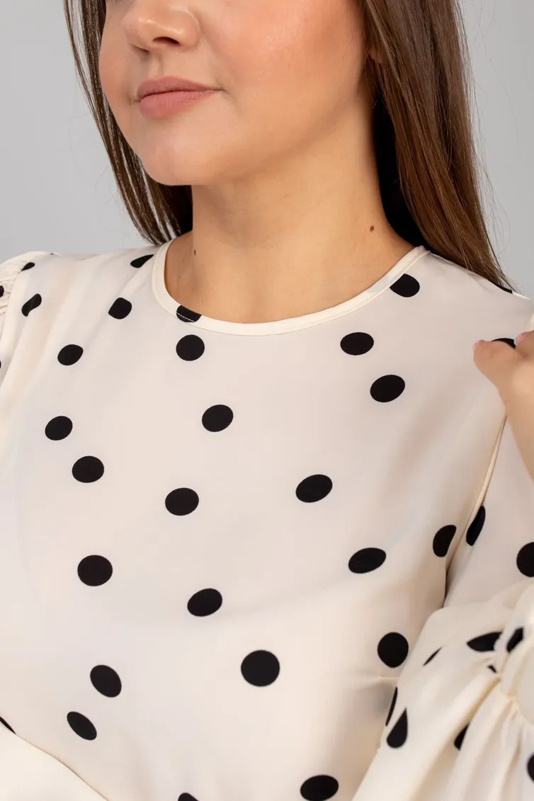 Blouse TOOK A LOOK & Angelika #TB-72-03 chernyj gorox