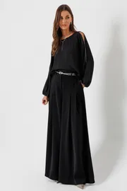 Blouse Lyushe #4451 chernyj