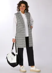 Garnitur Vilena-fashion #744V seryj+chernyj