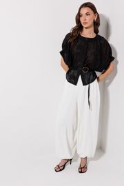 Блузка Люше арт. 4382 черный