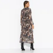 Dress CHARUTTI #Letyashhie mgnoveniya (brown)