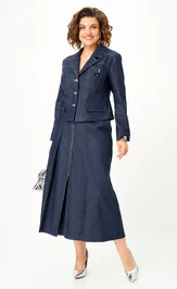 Garnitur Aira Style 24139 sinij