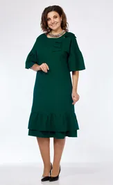 Dress Соломея Люкс 962 bant izumrud