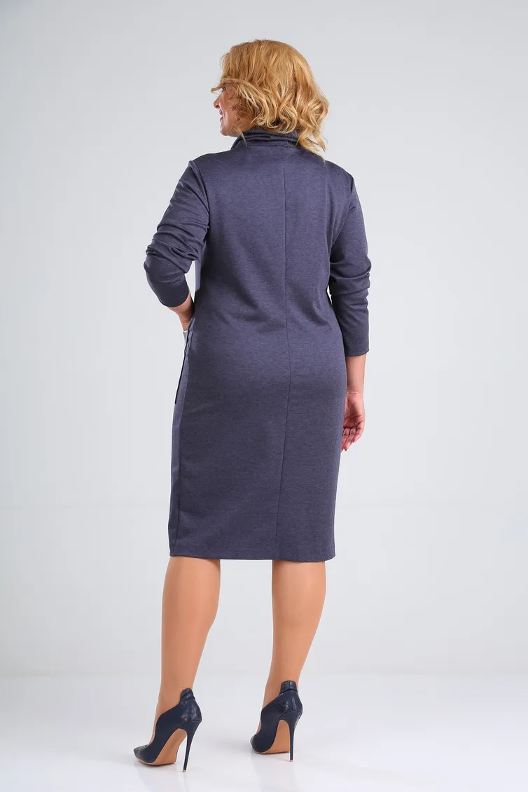 Sukienka Vilena-fashion #675 Sinij
