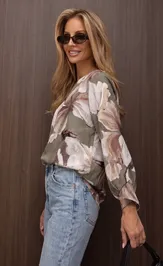 Blouse nika.pl 0204301 Emi-43 zelenyj