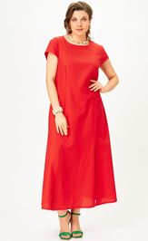 Платье SOVA 11322 красный