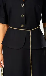 Suit Ava fashion M-213 chernyj
