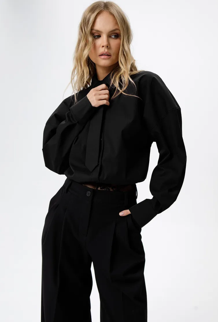 Koszula Pirs #6226 chernyj