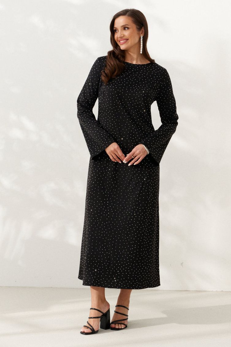 Dress Alta Moda #1055-1 chernyj