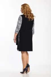 Zestaw Vilena-fashion #746 uzor+temno-sinij, odnoton sharf