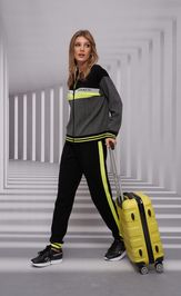 Жакет Barbara Geratti С4697BG черный/салатовый