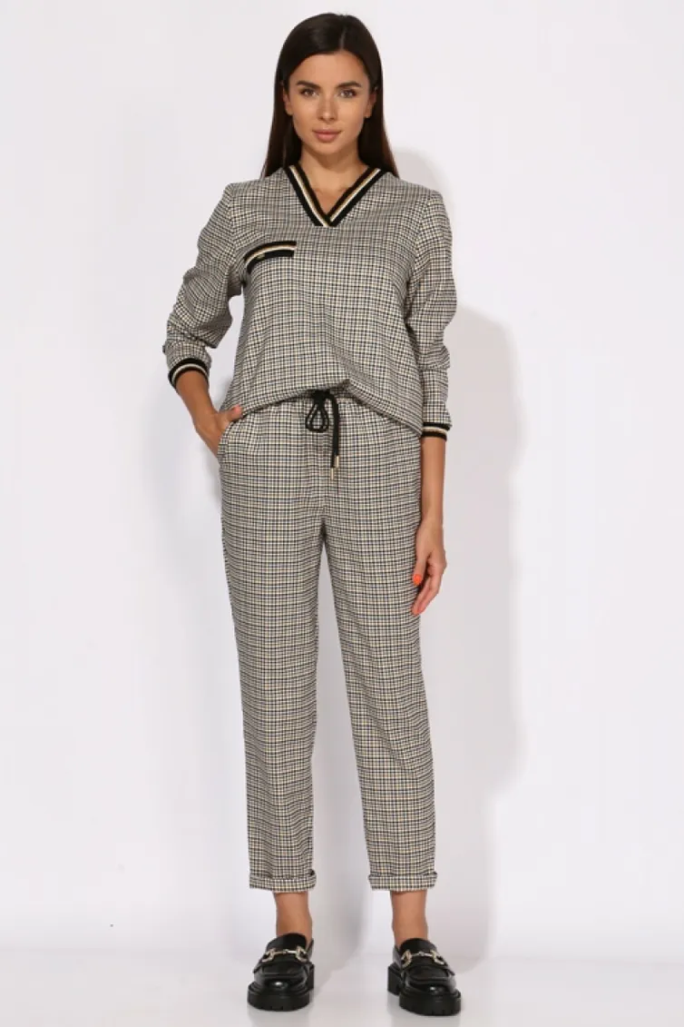 Костюм Faufilure арт. С1354 диз. клетка