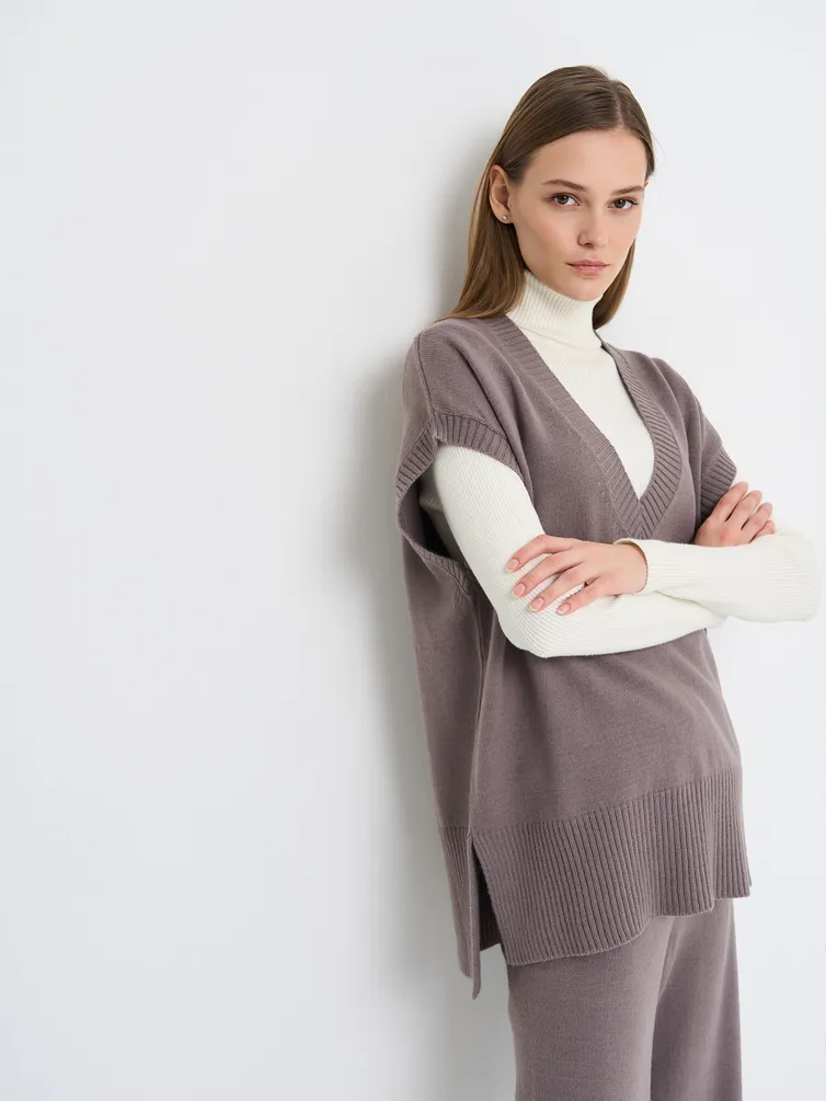 Жилет Newvay арт. 9242-91046 титаниум