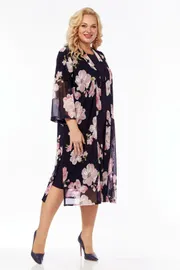 Zestaw Vilena-fashion #901 temno-sinij+rozovyj