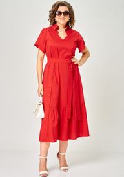 Платье EVA GRANT арт. 7325В красный