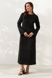 Dress Alta Moda #1055-1 chernyj