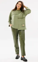 Sweatshirt Ma Cherie 1109 xaki