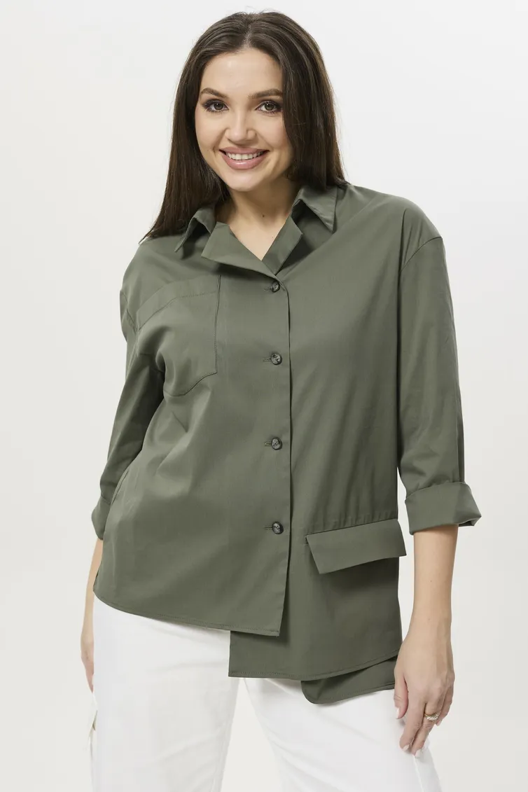 Shirt Ma Cherie #1067 xaki