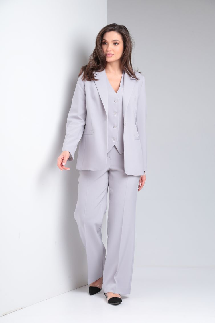 Костюм Vilena-fashion арт. 1120 серый