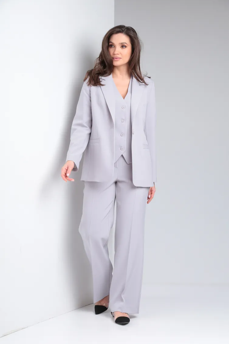Костюм Vilena-fashion арт. 1120 серый