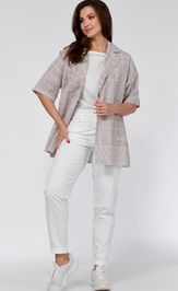 Shirt Verita moda N-2311 seryj