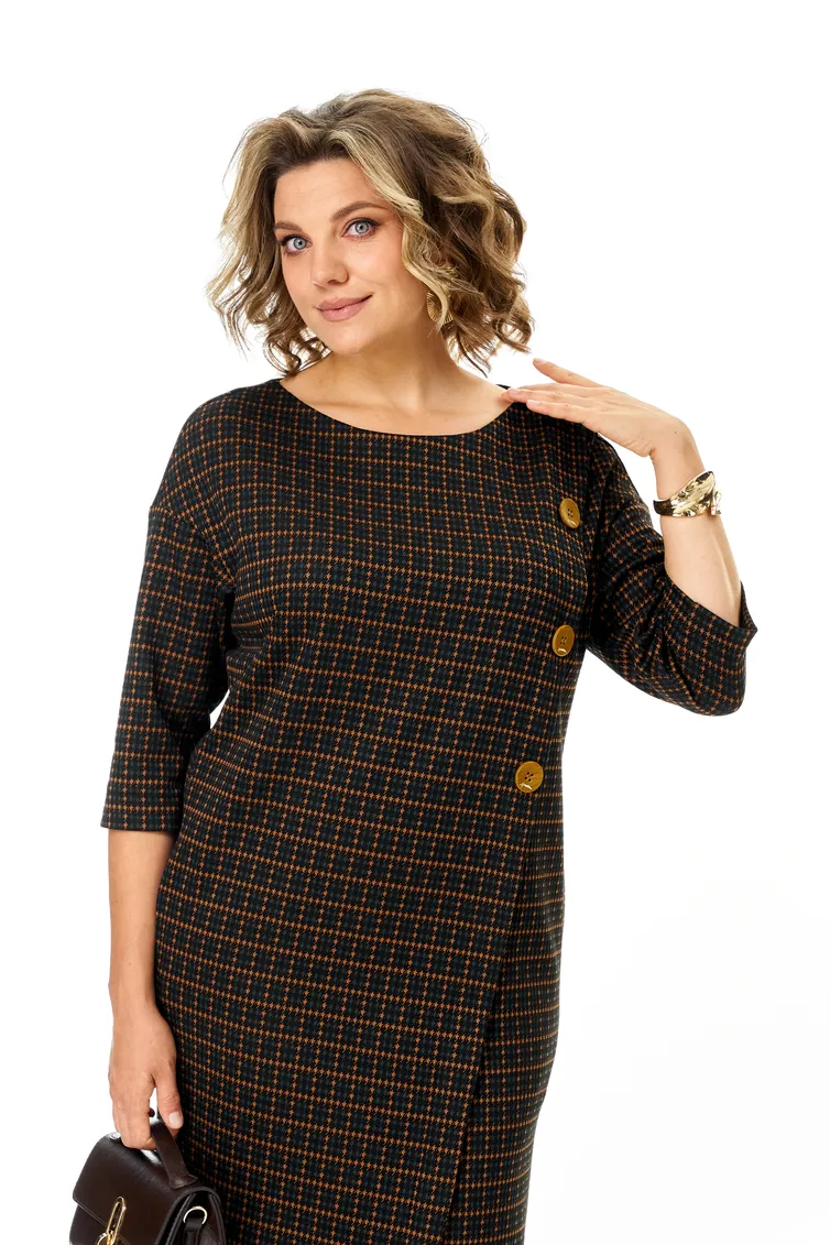 Sukienka Michel Chic #2190/1 pryanyj chili