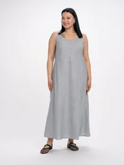 Sukienka FASHION CENTRE #L-4259/Svetlo-seryj melanzh/170