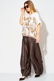 Брюки LAIKONY арт. L-834-2 шоколадный