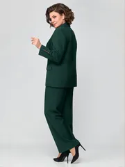 Suit Michelle Style #1177 temno zelenyj