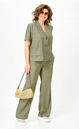 Suit Vilena-fashion 1170 xaki