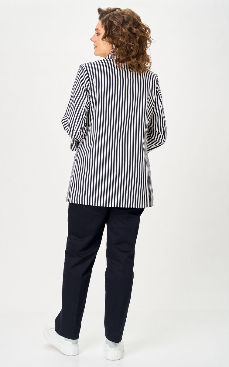 Костюм БелЭльСтиль арт. 762-324/609-323 синий принт