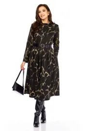 Dress Milora #1164/1 chernyj s razvodami