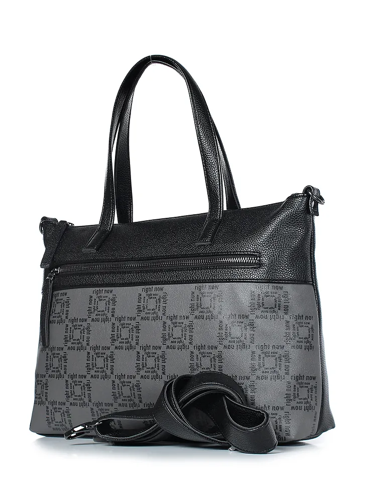 Torba Galanteya #23s869k45 chernyj/seryj