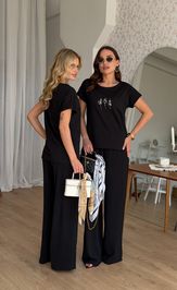 Костюм Dilana Vip 2139 черный/черный
