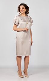 Платье Rishelie 0978 экрю