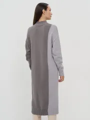 Платье Newvay арт. 9242-92021 титаниум/туман
