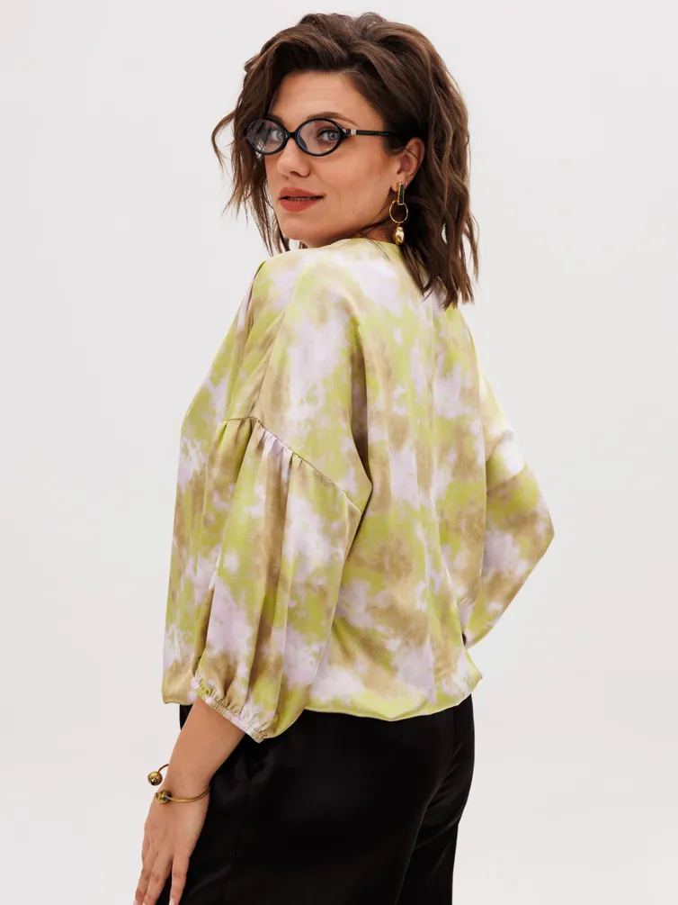 Блуза Anelli Laurel арт. 1676.1 Мангровый рассвет