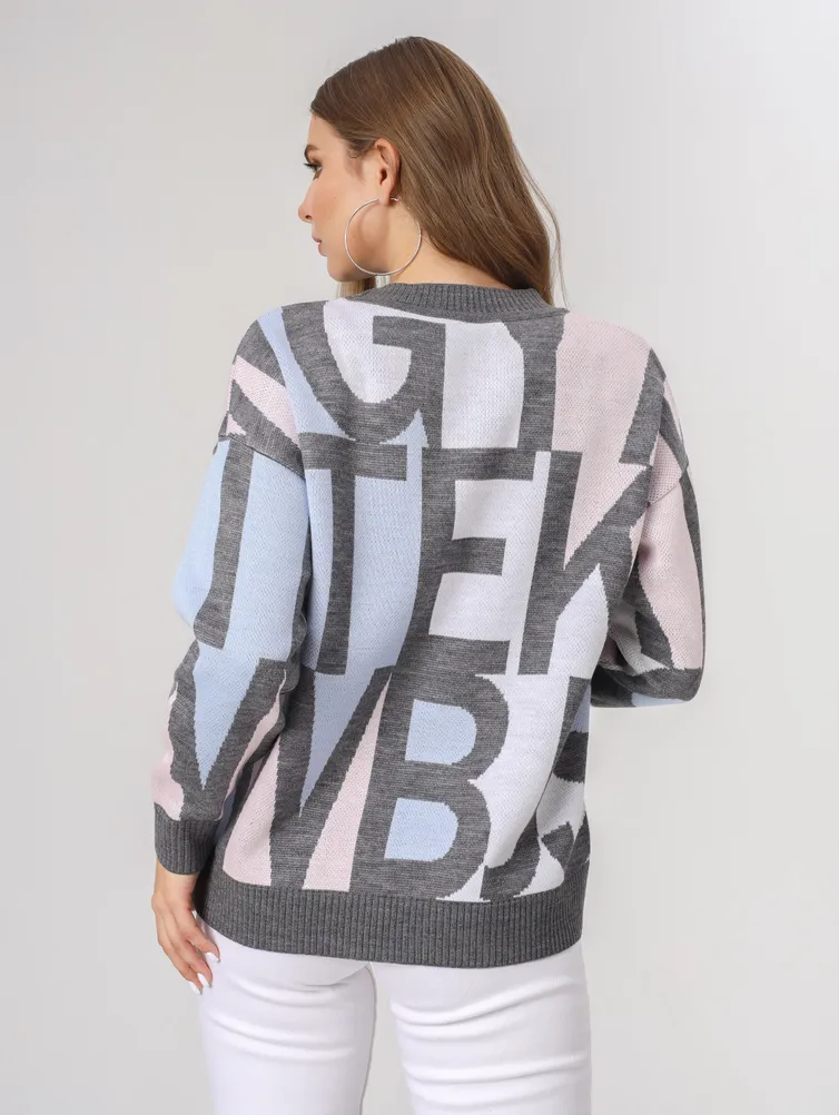 Jumper BONADI #BS18 seryj-goluboj