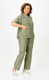 Костюм Vilena-fashion 1153 хаки