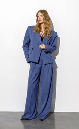 Жакет Pirs 6377темно-голубая полоска