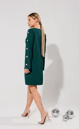 Платье Verita moda Н-2269 зеленый