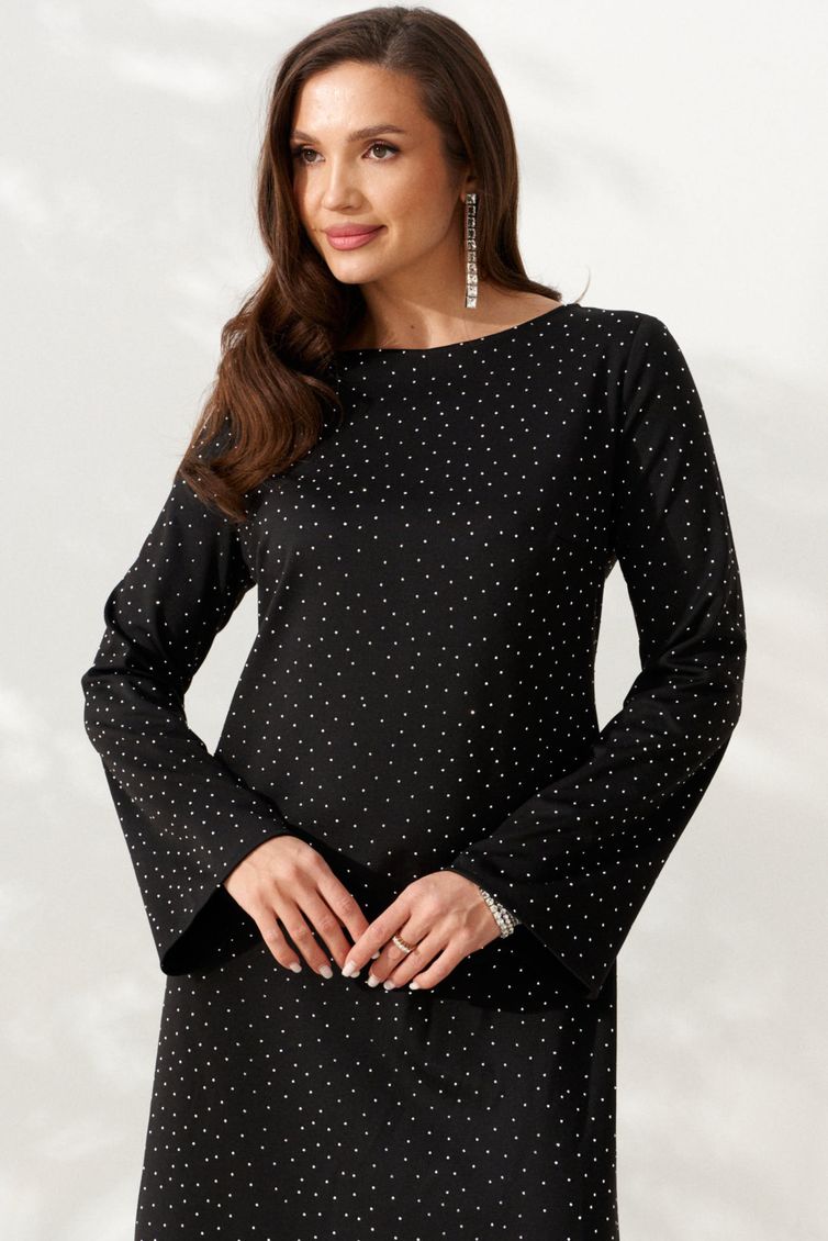 Dress Alta Moda #1055-1 chernyj