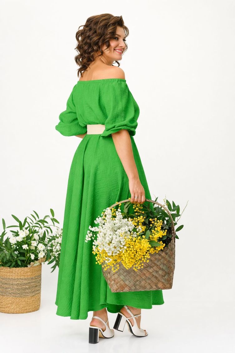 Платье Anastasia арт. 1236.2 травяной