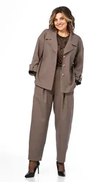 Suit Ольга Стиль S1044 korichnevyj