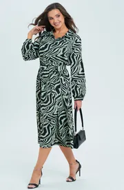 Sukienka Verita moda #N-2317 zebra