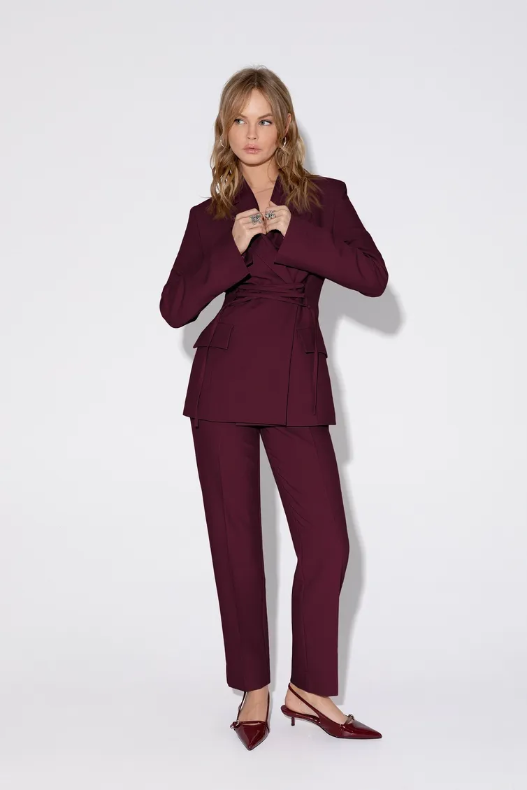 Garnitur Pirs #5466 marsala