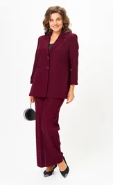 Garnitur Vilena-fashion 1094 burgundi