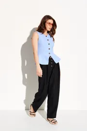 Trousers Elletto Life #12399 chernyj