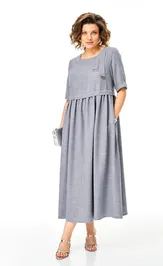 Sukienka Michel Chic 2132/1 seryj kvarc